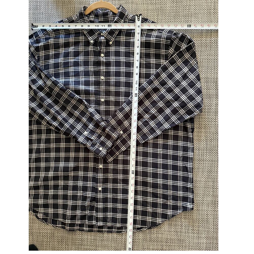 POLO RALPH LAUREN Lot/2 Men's 100% Cotton Plaid Classic Fit Dress Shirts 2XB/26 - Picture 7 of 7